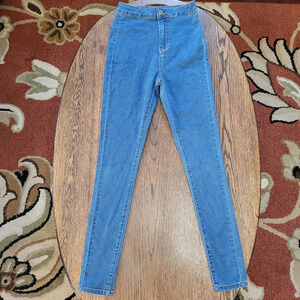 Noisy May High Rise Medium Wash Jegging Size Women's Medium
